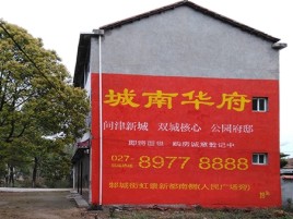 武穴百分之90的人都不了解的农村墙体广告