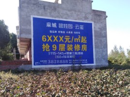 武穴墙体广告的好处