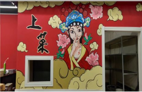 武穴墙体彩绘的发展和应用