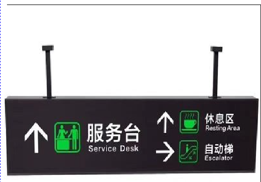武穴吊牌灯箱制作流程。