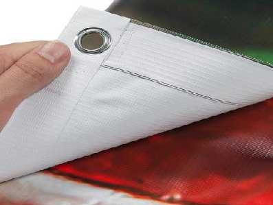 武穴喷绘和刀刮布的工艺区别。