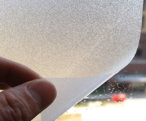 武穴玻璃门外面粘广告用什么材料好？